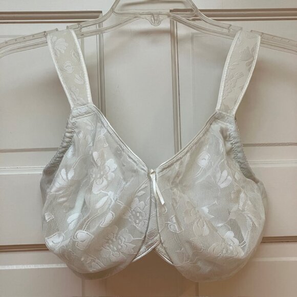 Wacoal Awareness Jacquard Underwire Bra in Ivory 32G - Picture 1 of 5